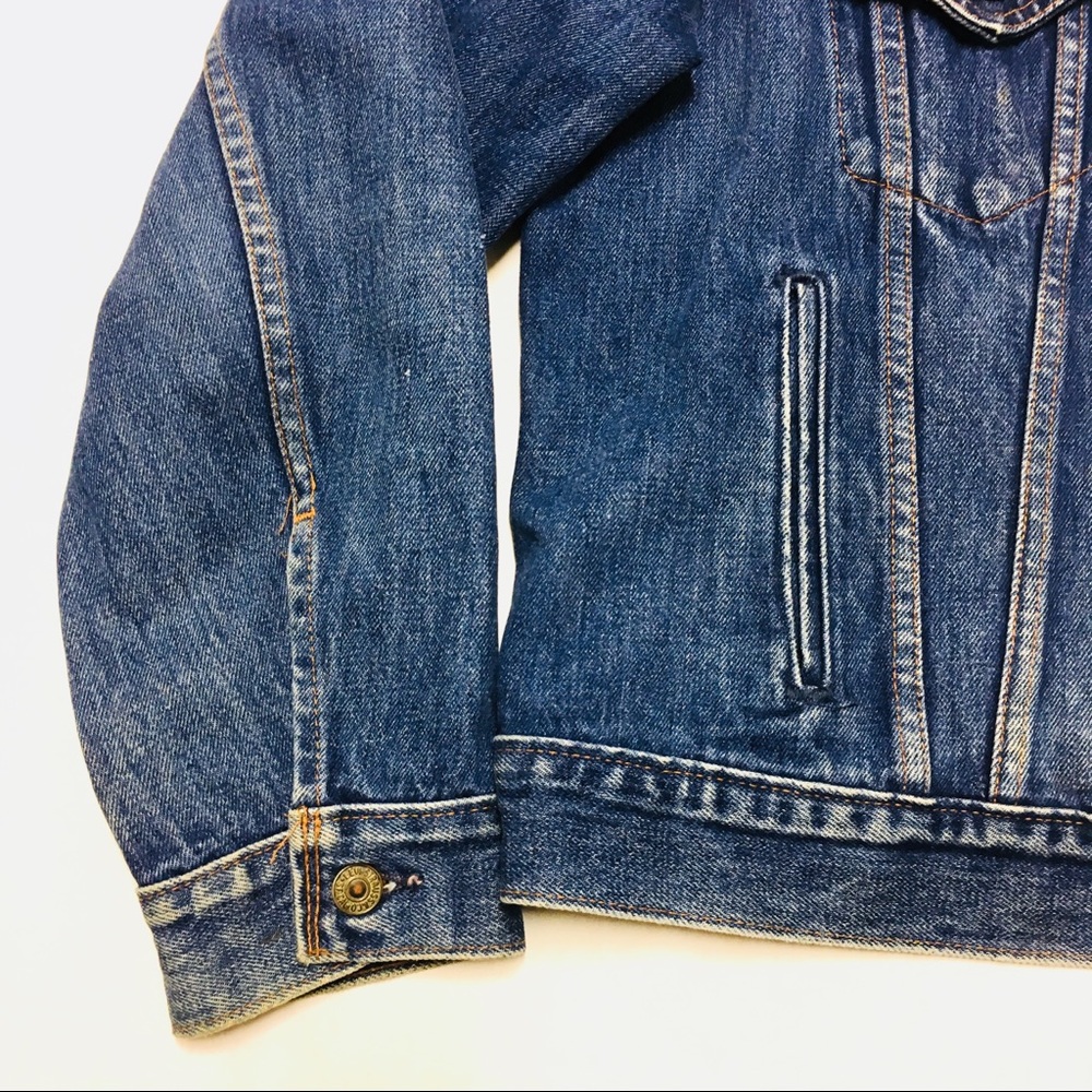 Vintage Levi’s men’s trucker jean jacket 48 L XL - Picture 5 of 8